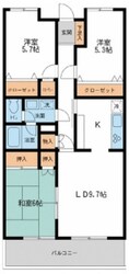 コリンヌ津田沼の物件間取画像